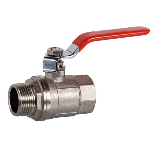 A GI ball cork, a valve with a handle used to control the flow of liquid or gas through a pipeline.