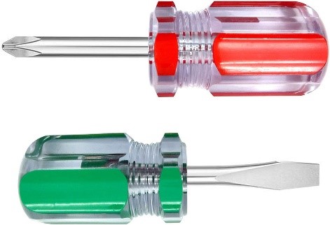 A set of screwdrivers.