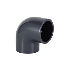 This PVC pressure elbow is a robust and essential component for creating a secure 90-degree turn in your pressurized pipe system.