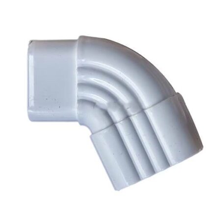 A white plastic PTG diverter 65° on a white background.