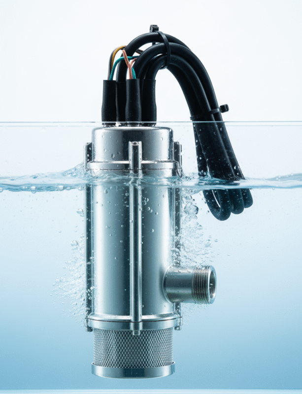An image of a submersible pump